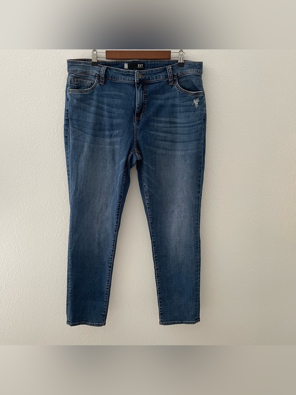 Kut from the Kloth Catherine Boyfriend Denim Jeans Size 16W